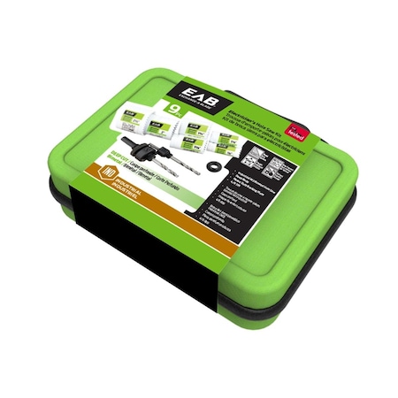 Inserciones M3 Industrial Hole Saw - Recyclable Exchangeable - 9 Piece IN3355445